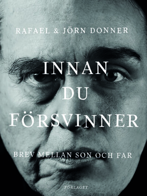 cover image of Innan du försvinner